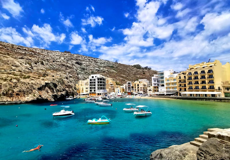 Die malerische Bucht von Xlendi auf Gozo - ©Simone Willner - Eberhardt TRAVEL