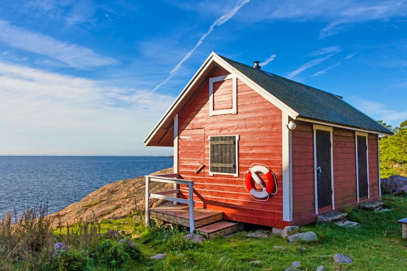 Schwedenhäuschen bei Oxelösund in Südschweden - ©Hilda Weges - stock.adobe.com