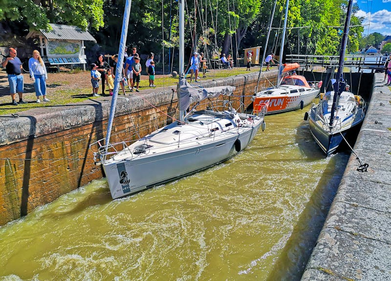 Schleuse am Götakanal in Söderköping - ©Jürgen Müller - Eberhardt TRAVEL