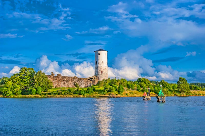 Stegeborg in Schweden - alze Burg am Eingang zum Götakanal - ©Uwe - stock.adobe.com