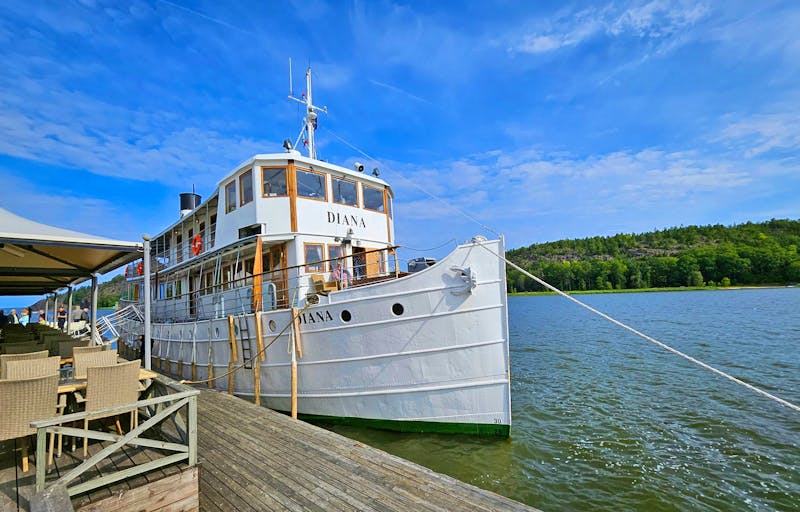 Schiff am Hafen von Stegeborg - ©Franziska Bergmann - Eberhardt TRAVEL