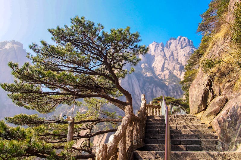  Huangshan-Gebirge (Gelbe Berge)  - ©bzebois - stock.adobe.com