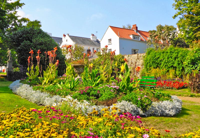 Gartenanlage in St. Peter Port - Kanalinsel Guernsey - ©Martina Häselbarth - Eberhardt TRAVEL