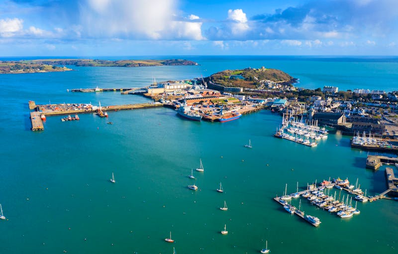 Hafen von Falmouth in Cornwall - England - ©Tim - stock.adobe.com