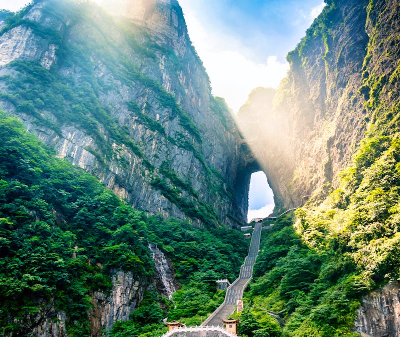 Tianmenshan-Nationalpark - das Himmelstor  - ©TAW4 - stock.adobe.com