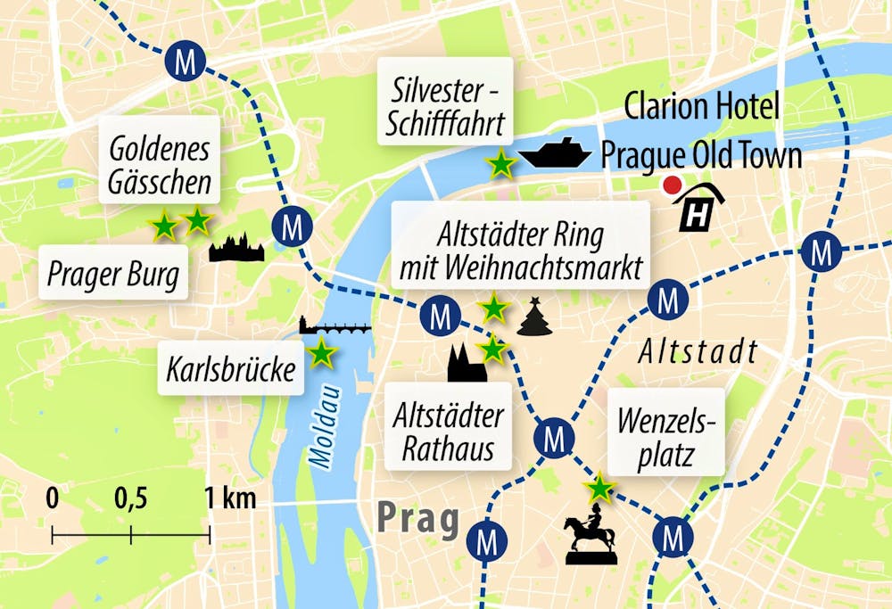 Ihre Reiseroute CZ-ADPRG – © Eberhardt TRAVEL