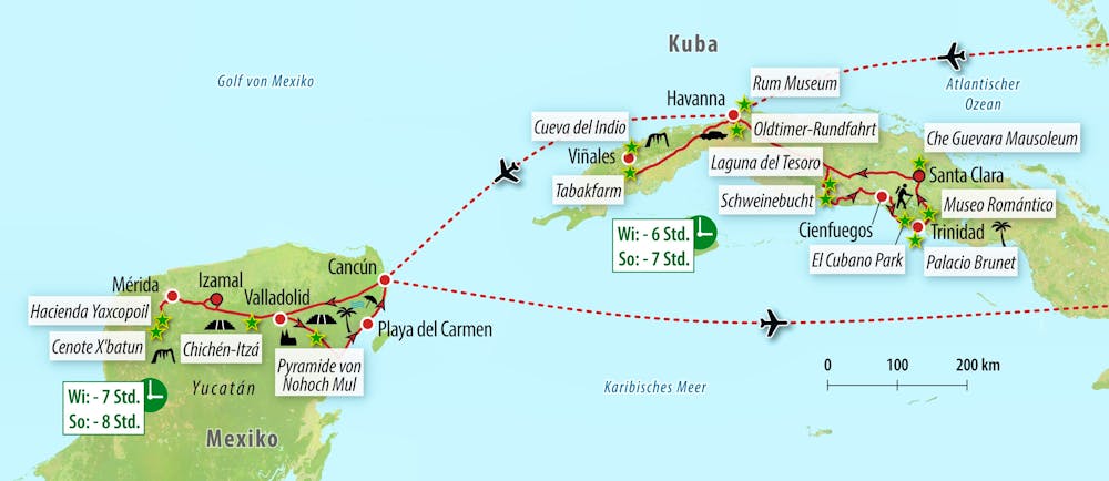 Ihre Reiseroute – © Eberhardt TRAVEL
