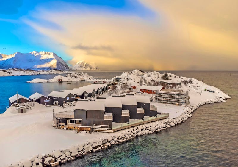 Hamn on Senja in Norwegen - ©Lunghammer - stock.adobe.com