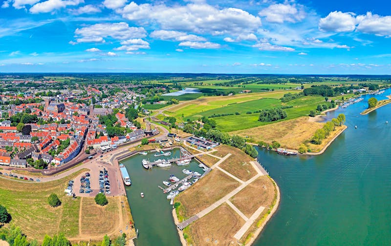 Wijk bij Duurstede am Fluss Lek - ©Nataraj - stock.adobe.com