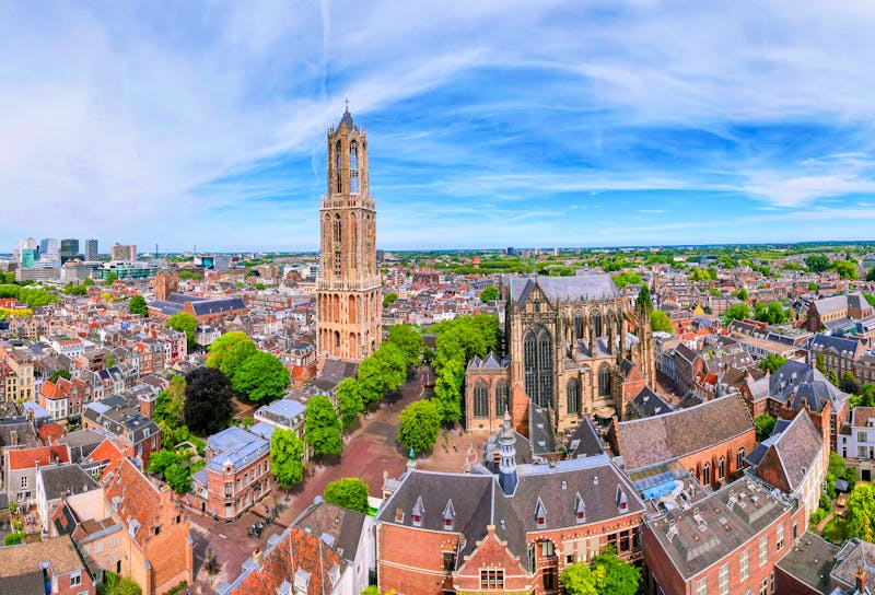 Utrecht mit seinem Dom - ©Maarten Zeehandelaar - stock.adobe.com