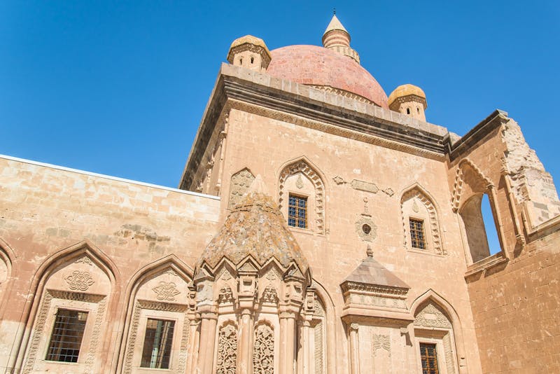 Ishak Pasha Palast bei Dogubeyazit in der Türkei - ©CanYalicn - stock.adobe.com