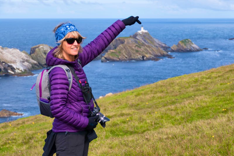Wanderung am Muckle Flugga Leuchtturm - Shetland-Insel Unst - ©Tony Skerl - stock.adobe.com