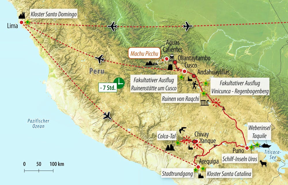 Ihre Reiseroute – © Eberhardt TRAVEL