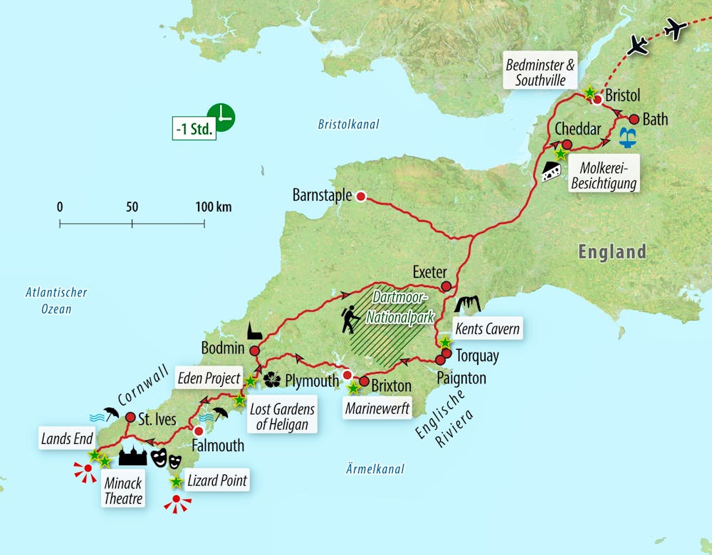 Ihre Reiseroute – © Eberhardt TRAVEL