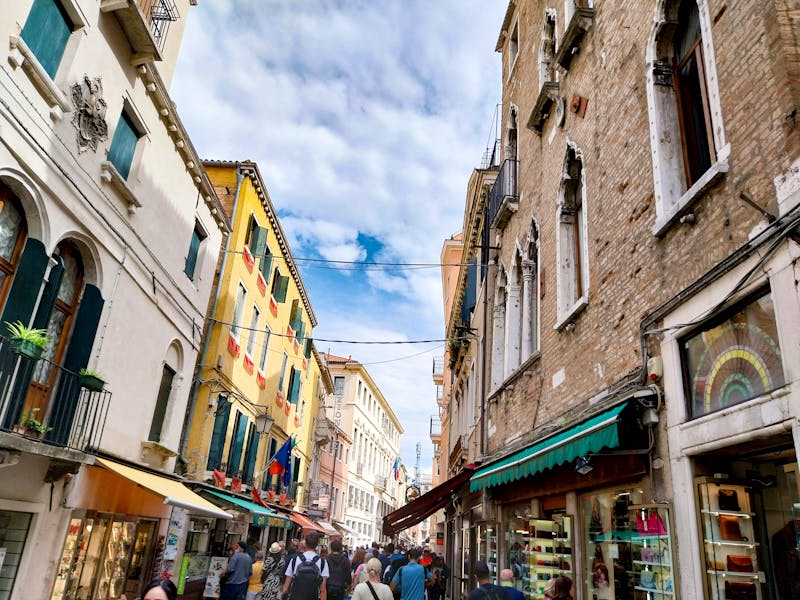 Venedig Bummeln Gassen  - ©Anette Rietz
