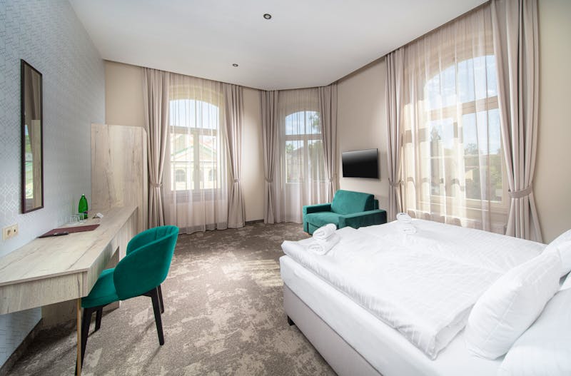 Tschechien - Franzensbad - Spa Hotel Esplanade - Zimmerbeispiel Doppelzimmer Komfort – ©Spa Hotel Esplanade Franzensbad