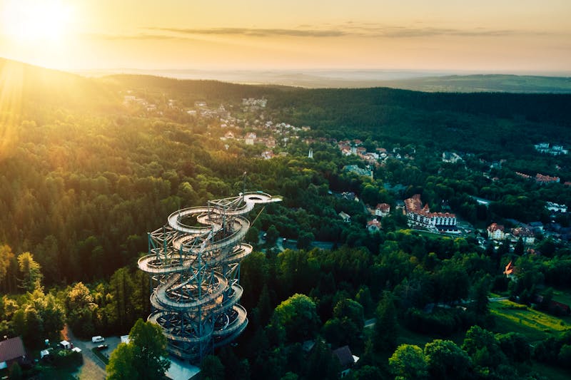 Sky Walk von Bad Flinsberg – ©Hotel Forest Park