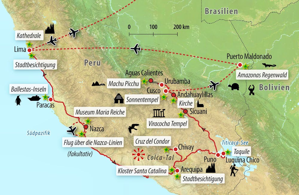 Ihre Reiseroute – © Eberhardt TRAVEL