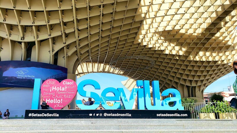 Konstruktion Metropol Parasol in Sevilla - ©Martina Wegener - Eberhardt TRAVEL