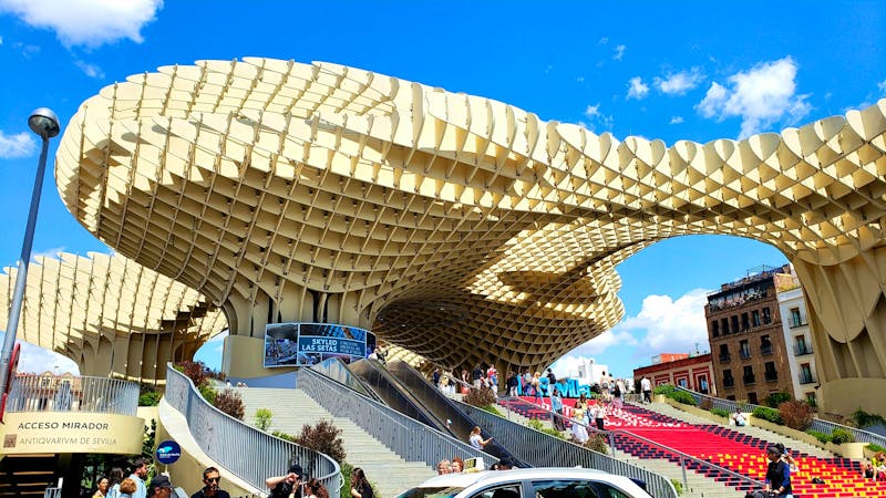 Konstruktion Metropol Parasol in Sevilla - ©Martina Wegener - Eberhardt TRAVEL