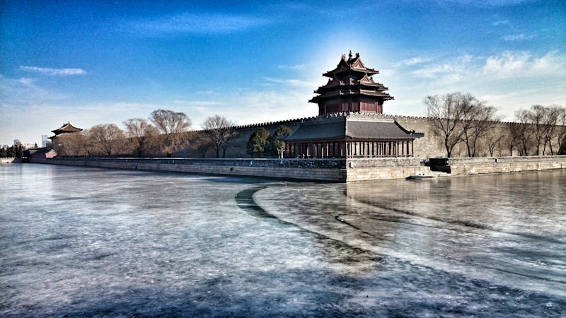 Verbotene Stadt im Winter - Peking, China - ©YPPictures - stock.adobe.com