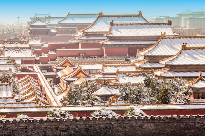 Verbotene Stadt im Winter - Peking, China - ©06photo - stock.adobe.com