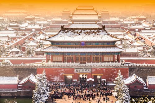 Verbotene Stadt im Winter - Peking, China &ndash; &copy; 06photo - stock.adobe.com
