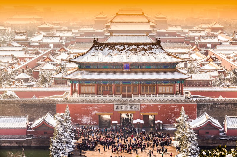 Verbotene Stadt im Winter - Peking, China - ©06photo - stock.adobe.com