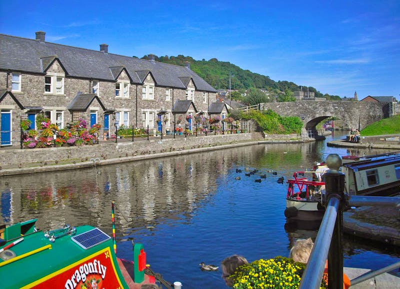 Bootsfahrt auf dem Monmouth & Brecon Canal  - ©Norbert Binder - Eberhardt TRAVEL