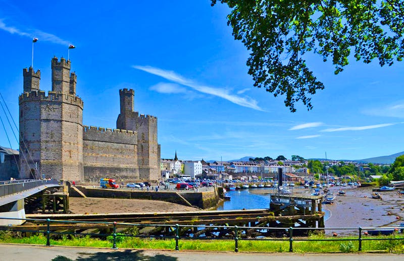 Caernarfon Castle in Wales - ©Konrad Füssel - Eberhardt TRAVEL