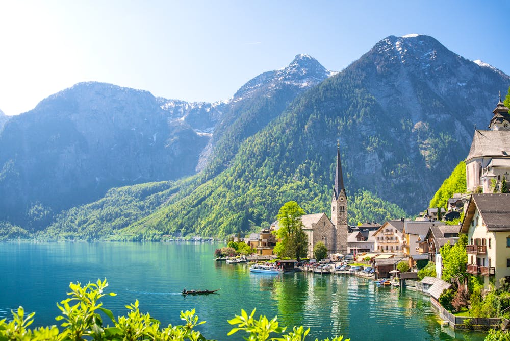 Hallstatt, Salzkammergut, Österreich &ndash; &copy; auergraphics - stock.adobe.com
