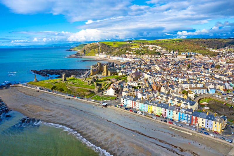 Aberystwyth in der Grafschaft Ceredigion - West-Wales - ©Stephen Davies - stock.adobe.com