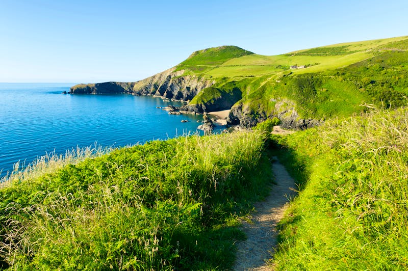Küstenwanderweg in der Grafschaft Ceredigion in Wales - ©Alan - stock.adobe.com