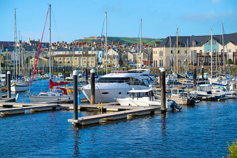 Aberystwyth in der Grafschaft Ceredigion - ©Crown copyright (2017) Visit Wales