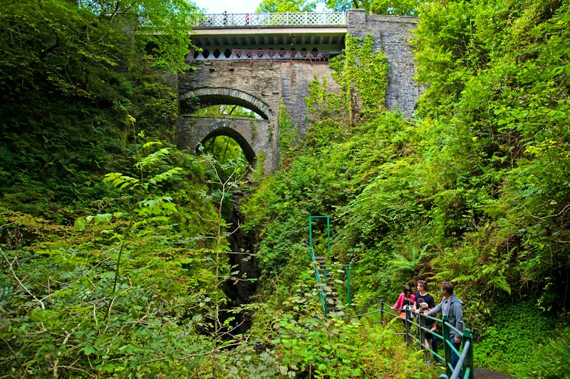 Devil's Bridge in der Grafschaft Ceredigion - Wales - ©Crown copyright (2016) Visit Wales