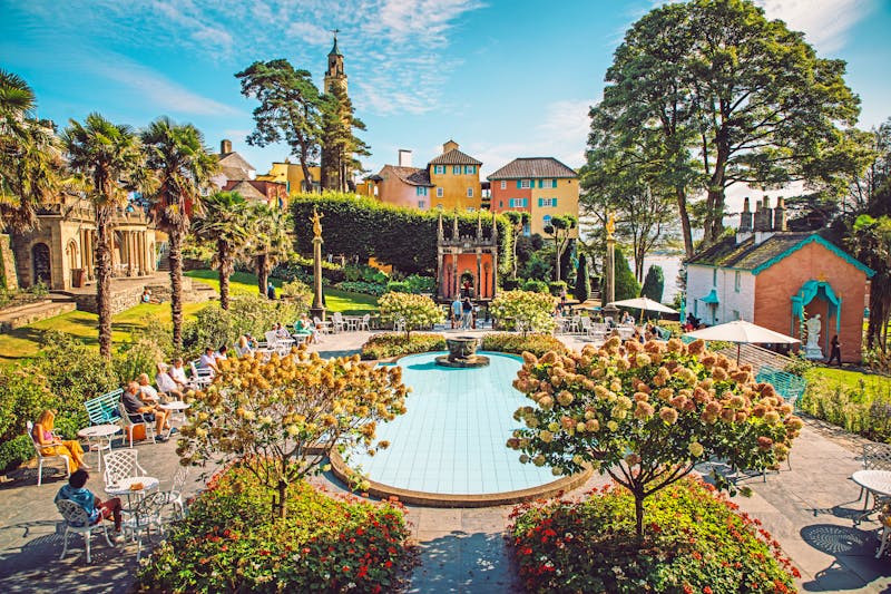 Portmeirion in Wales - ©Crown copyright Visit Wales