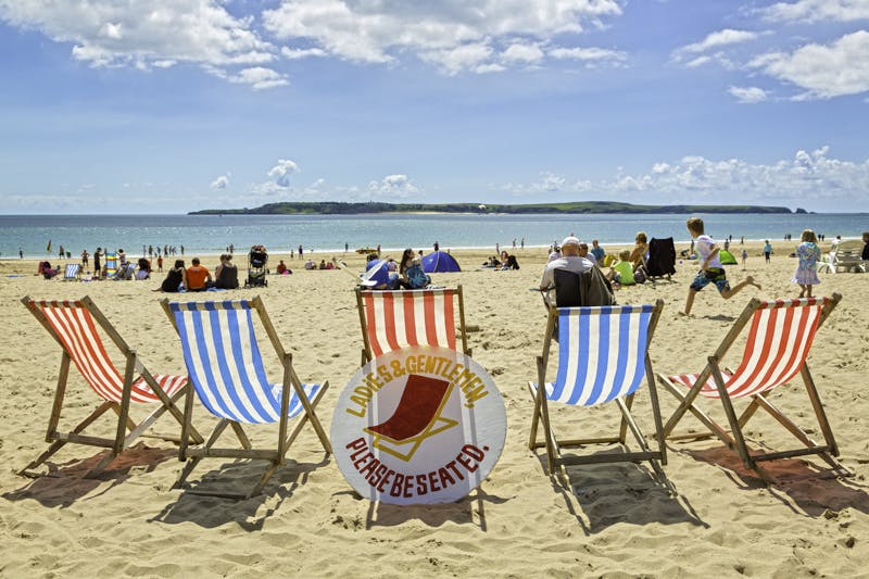 Strand in Tenby - Pembrokeshire Coast - ©Crown copyright (2012) Visit Wales