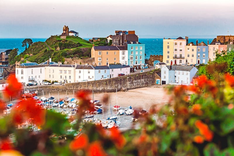 Küstenort Tenby in Wales - ©Naomi Llewellyn - Crown copyright Visit Wales