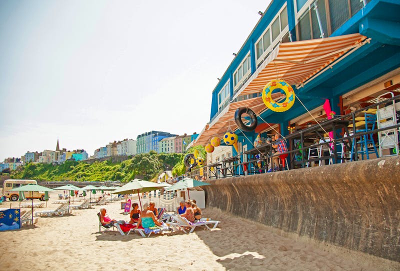 Küstenort Tenby in Wales - ©Crown copyright - Visit Wales