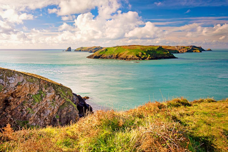 Blick auf Skomer Island - Pembrokeshire - ©Naomi Llewellyn - Crown copyright Visit Wales