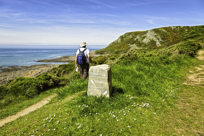 Küstenwanderweg auf der Gower Halbinsel - ©Crown copyright (2012) Visit Wales