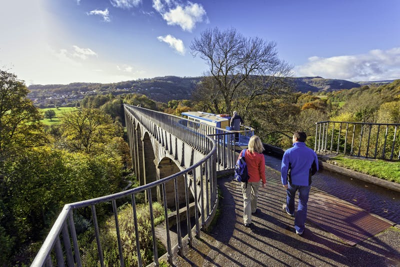 Pontcysyllte Aquädukt in Wales - ©Crown copyright (2013) Visit Wales