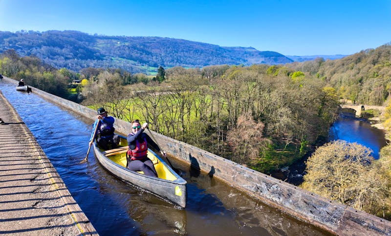 Pontcysyllte Aquädukt in Wales - ©Crown copyright - Visit Wales
