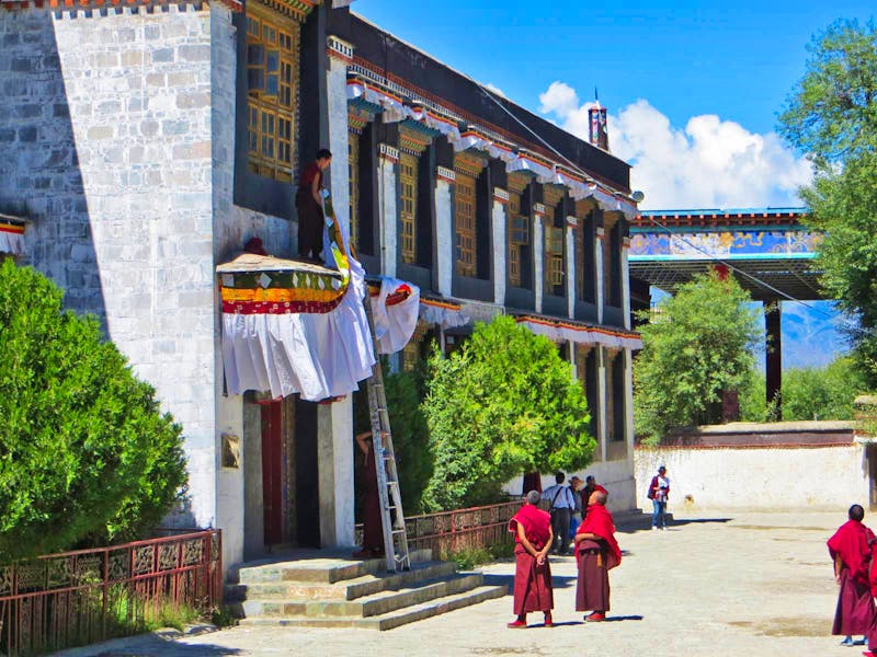 Tashilhunpo-Kloster in Shigatse  - ©Annette Weise - Eberhardt TRAVEL