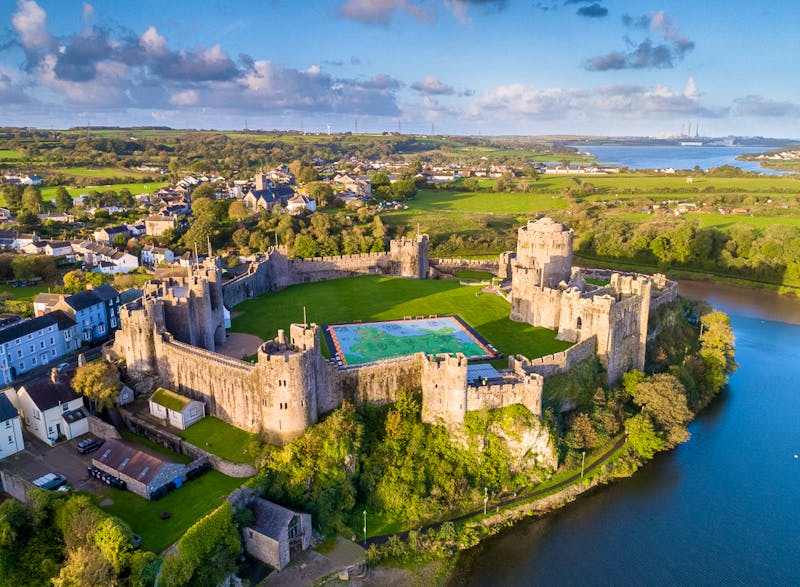 Pembroke Castle in Wales - ©Peter Morgan - Crown copyright (2018) Visit Wales