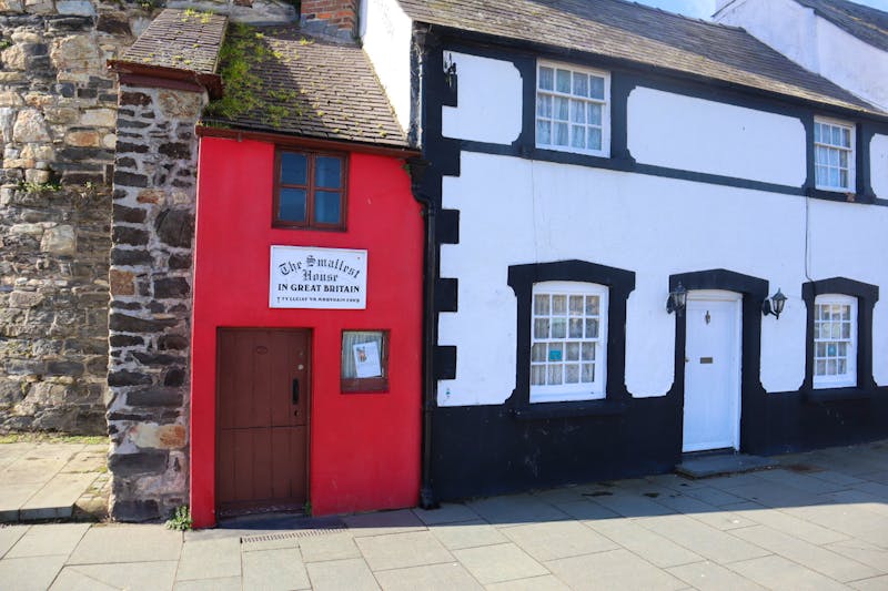 Das kleinste Haus Großbritanniens in Conwy - ©Crown Copyright - Visit Wales