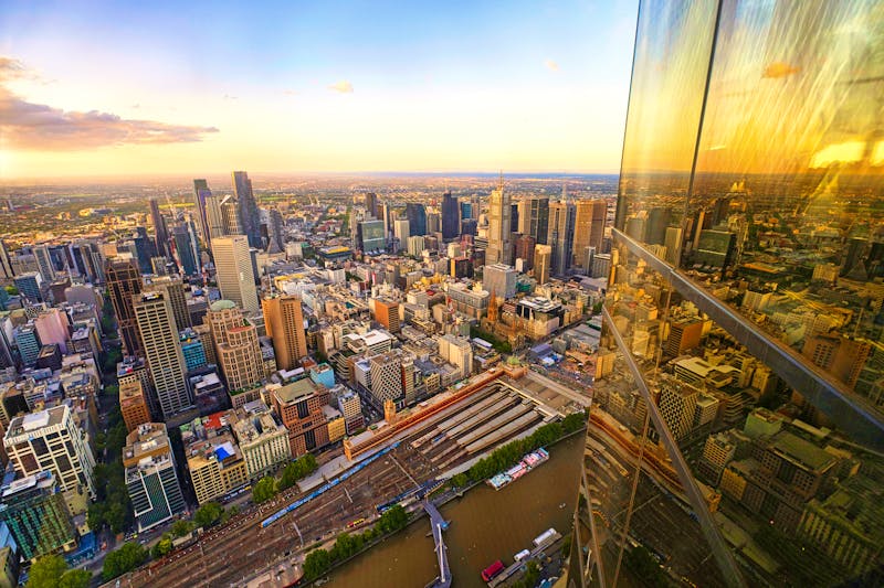 Blick auf Melbourne vom Skydeck - ©Darkdriver - stock.adobe.com