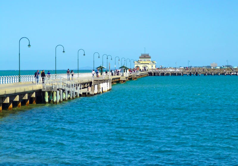St. Kilda Pier an der Südküste bei Melbourne - ©Frédéric GUILLET - stock.adobe.com