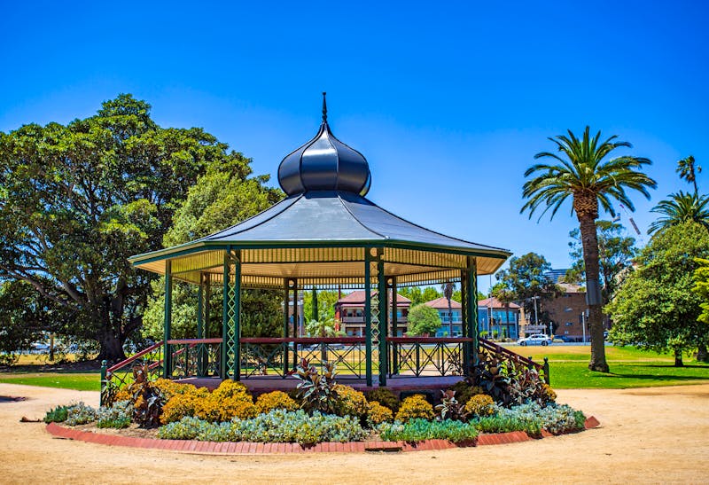 Bäderarchitektur und Pavillon in St. Kilda - Melbourne  - ©Downunderphoto - stock.adobe.com