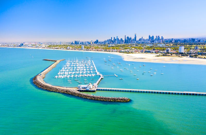 St. Kilda an der Südküste vor Melbourne - ©Darren - stock.adobe.com